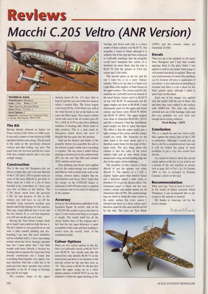 Scale Aviation Modeller International 1996-06